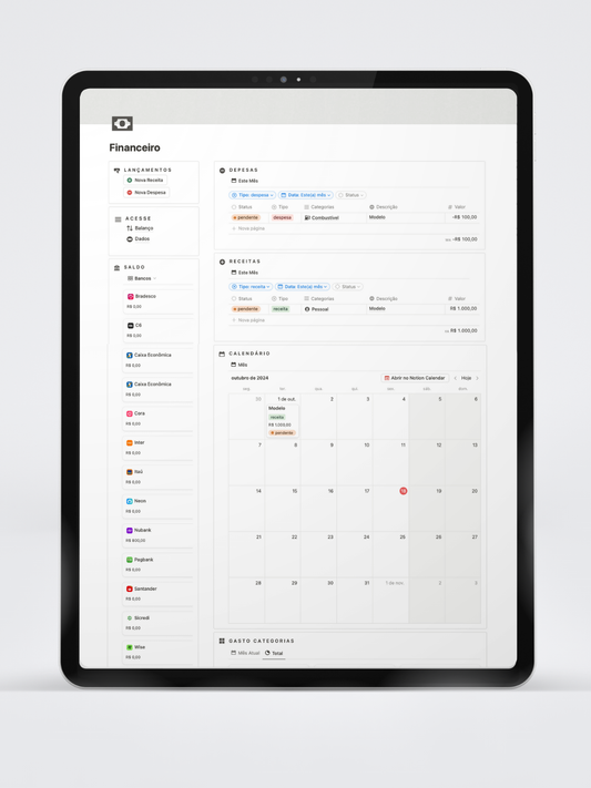 Planner Financeiro - Nay Vispo